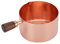 Sauce Pan Wooden Handle Rose Gold Stainless Steel Sauce Pot for Cooking Kitchen Ware (1cup)