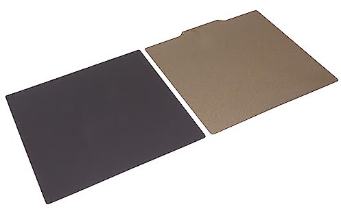 3D Printer Spring Steel Build Plate Double Sided PEI Powder Spray Magnetic Platform 255x255mm for