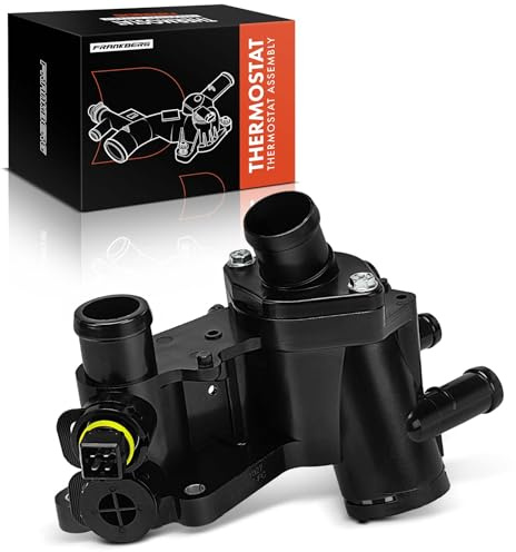 Frankberg Thermostat Kühlmittel 87°C 032121111N | Kompatibel mit Felicia I Pick-up 6U7 6UF, Polo 6N1, C.a.d.d.y II MPV 9K9B, C.a.d.d.y II Pick-up 9U7, Polo Variant 6V5