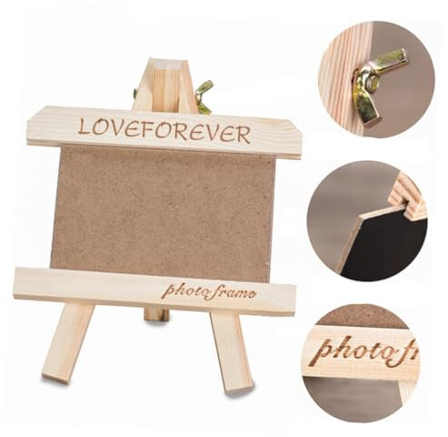 Cabilock 7 Bricolage Cadre Photo Trépied Cadre Photo En Bois Décoratif Inachevé