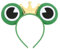 Frosch Kostüm Haarreif, Froschkönig Haarreifen mit Froschaugen und Krone, Froschkönig Kostüm Accessoire, Frosch Kostüm Damen Kinder Zubehör Tier Haarbänder für Karneval Halloween Motto Party