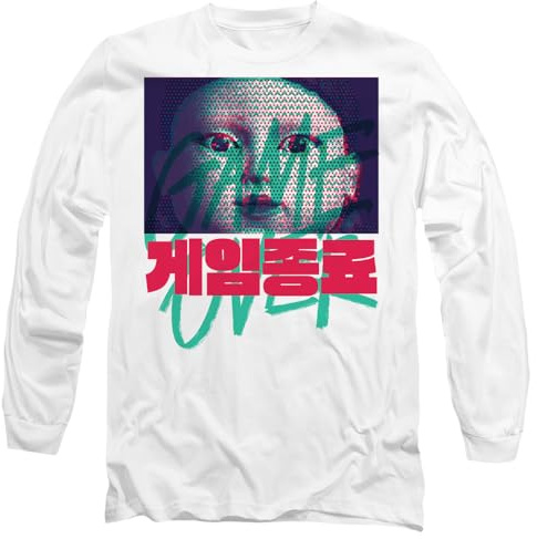 Squid Game Duo Tone Young-HEE Unisex Long Sleeve T Shirt