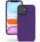 YATWIN Coque pour iPhone 11, Housse en Silicone Doux avec Découpes Précises pour Caméra, Design Ultra Mince, Protection 360° à Bords Surélevés - Violet