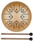 GREENADSCAPE Stahl Zungen Trommel Musikinstrument Percussion Instrument Für Kinder Meditations Instrument Mit Schlägel Dekorative Trommel