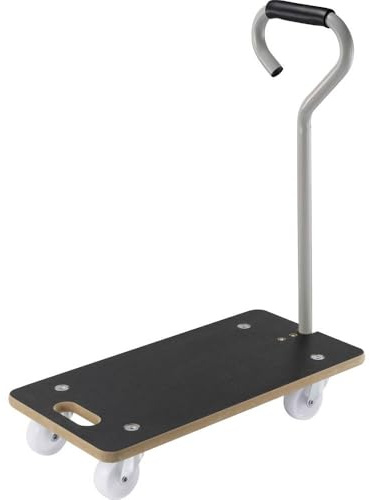 TOOLCRAFT TO-9972441 Transportroller Spanplatte Traglast (max.): 250 kg Anzahl Lenkrollen 4