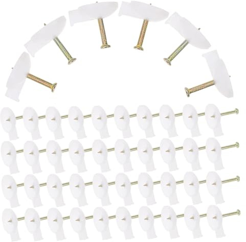 PartyKindom 100pcs Masonry Nails 18mm Steel Wall Thumb Tacks for Brick Wall Cement Fixing Nails Door Curtain Fastening Push Pins for Home and Construction