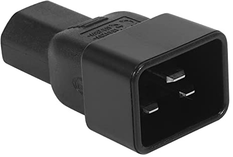 Rastapulz Beige Farbe Iec 320 C13 Auf C20 Ac Adapter, Iec 15A Auf 10A, 16A Auf 10A Ac Konverter, C20 16A Auf C13 10A Stromanschluss