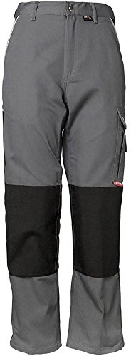 Planam Unisex Canvas Bundhose Canvas 320 Größe 102 in braun/schwarz (1er Pack)