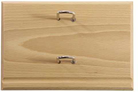 Exacompta 35281 - Base para calendario Bloc-Pratic (12 x 8,2 cm, roble)