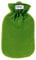 Sanger Hot Water Bottle with Fleece Cover, 2L (Green)