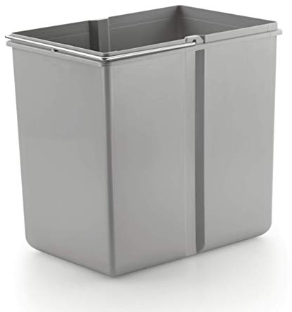 Naber Ersatzeimer, alu grau (15 Liter).