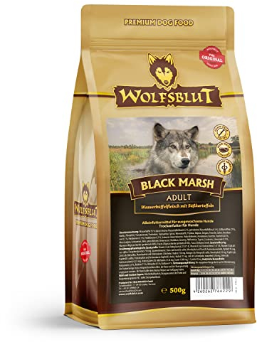 Wolfsblut - Black Marsh - 500 g - Wasserbüffel - Trockenfutter - Hundefutter - Getreidefrei