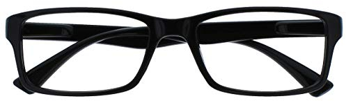 Die Lesebrille Unternehmen Schwarz Kurzsichtig Fernbrille Für Kurzsichtigkeit Herren Frauen UVM092BK -1,00