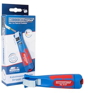 WEICON TOOLS Pelador de Cable No. 8 - 27 | Rango de trabajo 8 - 28 mm Ø