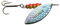 Mepps Aglia Longue Rainbo Silber Gr. 2
