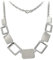 SilberDream Halsschmuck 45cm Collier Kette matt Square 925er Silber SDK411 Silber Collier