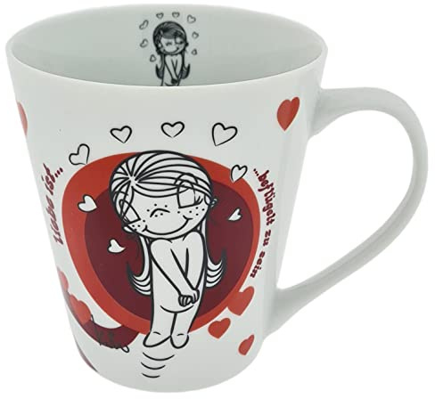 Liebe ist... beflügelt zu Sein, Tasse, Höhe 11cm