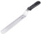 Westmark Paleta angular, Con escala en cm, Longitud: 38,7 cm, Acero inoxidable/plástico, Plata/negro, 30072270