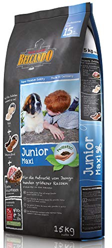 Belcando Junior Maxi [15 kg] Hundefutter | Trockenfutter für Junghunde großer Rassen | Alleinfuttermittel für Junghunde ab 4 Monaten