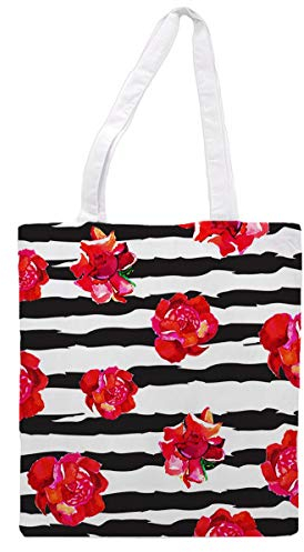 ROSE panno tote bag. tracolla multiuso. Nacnic