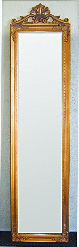 Beauty.Scouts Spiegel Standspiegel Antik Albirich Gold, 180x45x6 cm