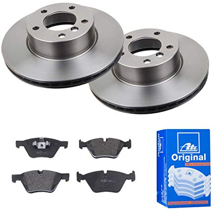 2 Bremsscheiben + Bremsbelagsatz ATE 3er Set Belüftet Ø300 mm Vorne Bremsenset