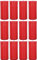 HS Candle Ersatzkerze (N3) Nachfüller 12er Pack in Rot