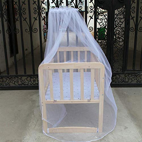 Fishlor Zanzariera, letto a baldacchino per presepe, baldacchino, zanzariere, per letti, culla, box per neonati, bambini, ragazze