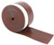 Tira de sello de goma de silicona, burletes para puertas o ventanas, tira de sellado autoadhesiva resistente a la intemperie(Marron oscuro)