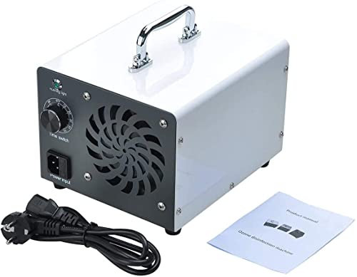 HORO.ES Generador de ozono Comercial, eliminador de olores, purificador de Aire de ozono Industrial, 10.000 MG/h, ionizador para Habitaciones, Humo, Coches y Mascotas - Blanco