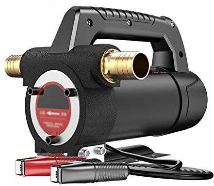 ARCH Pompe Gasoil Electrique 12V 24V Positive Et Négative Petit Auto-amorçage Pompe Pompe Diesel De Transfert Distributeur Équipement Artefact, Convient for Pelles, Automobiles, Les Bateaux