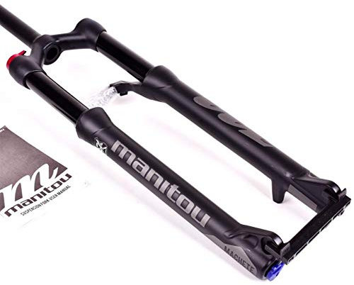 Z-LIANG Fahrradgabel Manitou Machete Comp Fahrradsuspension Mountainbike MTB Airfork 27.5inch 29er Manuelle Steuerung Remote Lock 100 * 9mm (Color : 29 Manual Cone Tube)