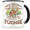 Samunshi® Fuchs Tasse mit Spruch Sieht vielleicht so aus Füchse Geschenk für Fuchs Fans Kaffeetasse Lustige Tassen zum Geburtstag 300ml