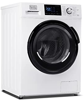 BLACK+DECKER Washer and Dryer Combo, 2.7 Cu. Ft. Capacity, BCW27MW, White