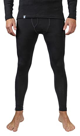 ALPIN LOACKER Corespun Lange Merino Unterhose Herren I Skiunterwäsche und Thermounterhose I Sport Leggings I Thermo Unterwäsche atmungsaktiv, M