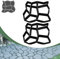 Cecaylie Lot de 2 moules à pavés D.I.Y - 43 x 43 x 4 cm - Pour béton, trottoir, pavés, dalles de terrasse