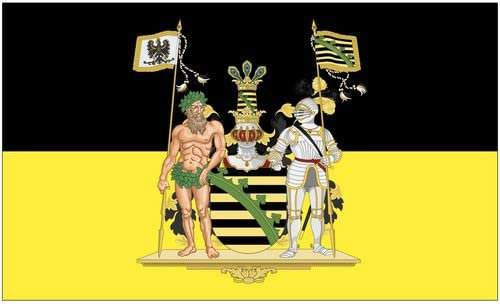 Fahne/Flagge Provinz Sachsen Wappen 90 x 150 cm