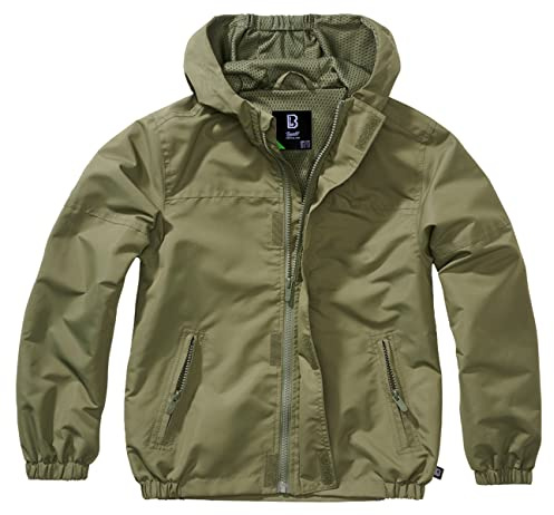 Brandit Kids Summerwindbreaker Frontzip, viele (Tarn-) Farben, Größen 122 bis 176