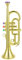 ibasenice Trompete für Kinder – Tivet in drei Tönen/Simulation Musikinstrument, Spielzeug / Performance Prop Modell/Early Music Instrument Tool