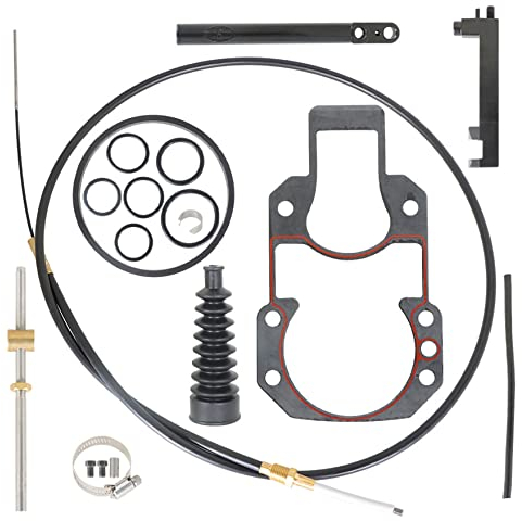 waltyotur Unterer Schaltzugsatz 865436A03 19543T-1 19543T1 Ersatz für Mercury MerCruiser Alpha One MC-I