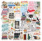 50 autocollants Kindle AAA