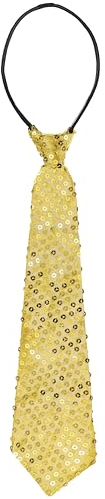 Balinco Pailetten Krawatte (Gold)