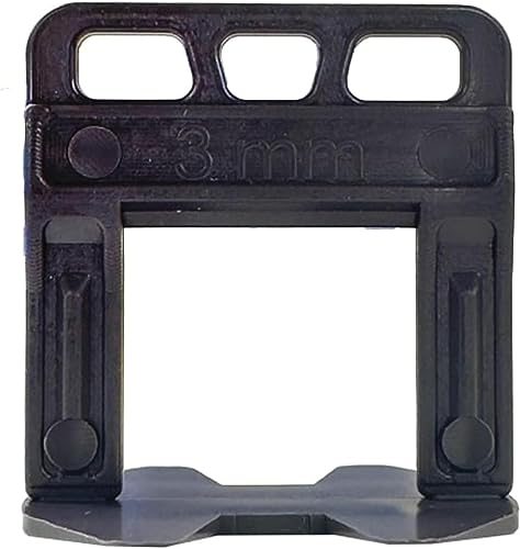 Die Karl Dahm 3mm Zuglaschen 0-15 mm 100 Stk. Niveliersystem Keile. Perfekte Unterstützung für präzise Fliesenverlegung