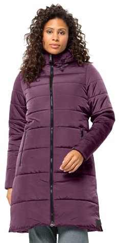 Jack Wolfskin Damen Eisbach W Coat, Berry Jam, L EU