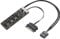 9poliger USB-Header-Splitter mit SATA-Stromkabel, 4 internen USB 2.0-Anschlüssen, interner USB-Hub-Erweiterung, USB 2.0-Splitter-Anschluss für Motherboard, Adapter für CPU, Lüfter und RGB-Licht EU
