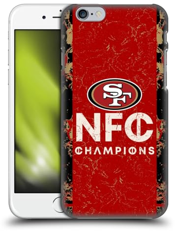 Head Case Designs Offizielle NFL NFC Champ 49ers Meister Der Division 2024 Harte Rueckseiten Handyhülle Hülle Huelle kompatibel mit Apple iPhone 6 / iPhone 6s