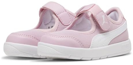 PUMA Courtflex V3 Lina V Inf, Scarpe da Ginnastica Bimba 0-24, Rose Mauve White, 22 EU