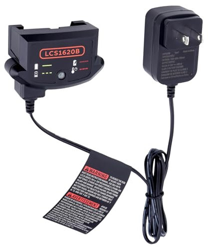 Tulepowceeng 20V Charger, Compatible with Black and Decker Lithium Battery LBXR20, LBX4020, LBX20, LBXR2020, LED Indicator, Safe Multi-Protection, 60 Days Refund, 12 Months Warranty