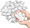 Sunmeit 200 Pcs Serviettes CompriméEs Portable Jetable Comprimé Coton Mouchoir Serviette pour Voyage, Camping, RandonnéE