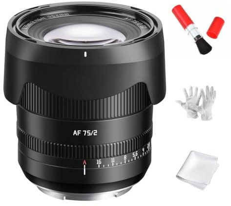 TTARTISAN AF 75mm F2 Vollformat-Autofokusobjektiv für Nikon Z-Mount-Kameras